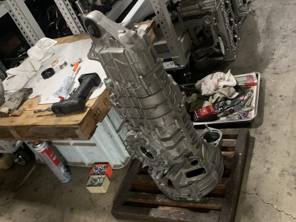 993Carrera RS ミッション組み立て