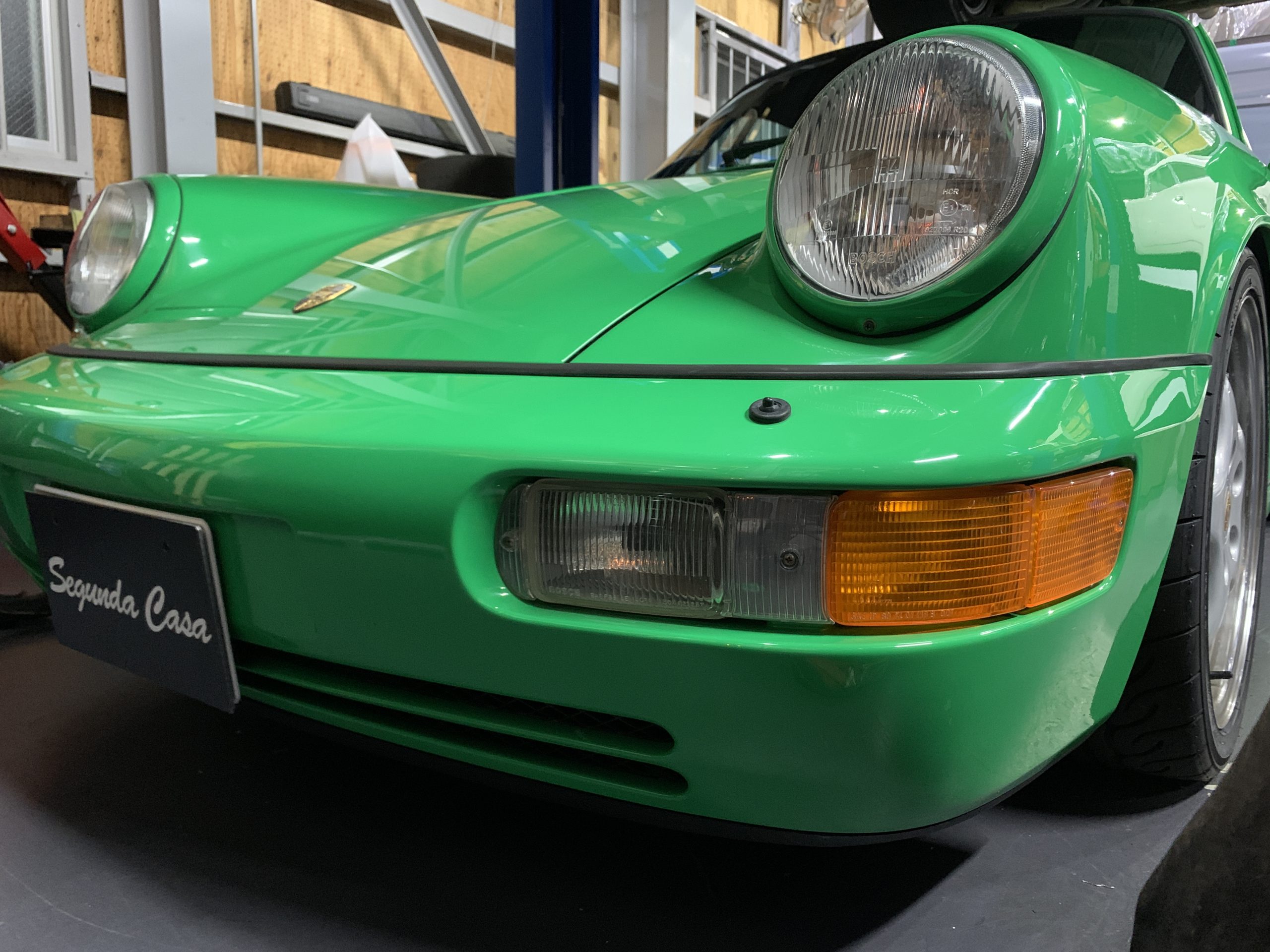 964Carrera4 ABS,4駆警告点検 その２